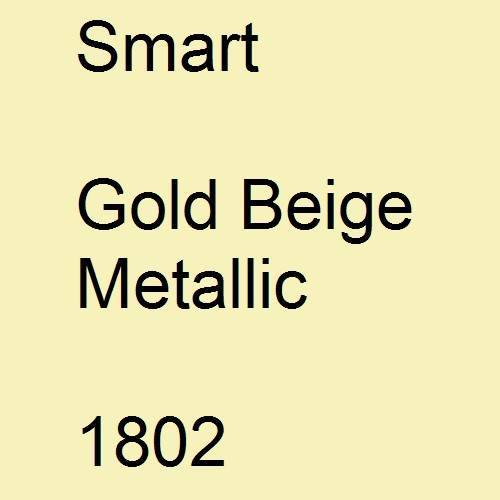 Smart, Gold Beige Metallic, 1802.